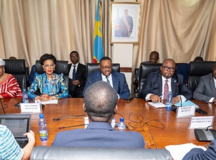 RDC-FMI : Doudou Fwamba lance les discussions sur le second programme de la Facilité Elargie de Crédit